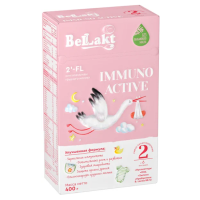 Беллакт Immuno Active 2 (6-12мес) с олигосахаридами грудного молока 2´FL и пробиотиками 400г